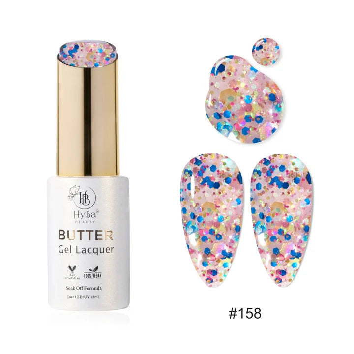 HYBA BEAUTY Butter Gel Polish 12ml - SERIES 16 (#151 - #160)