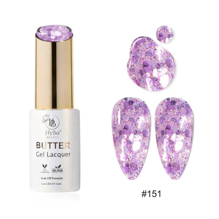 HYBA BEAUTY Butter Gel Polish 12ml - SERIES 16 (#151 - #160)