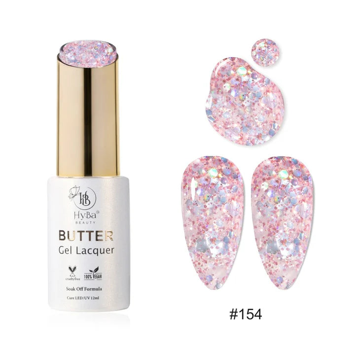 HYBA BEAUTY Butter Gel Polish 12ml - SERIES 16 (#151 - #160)
