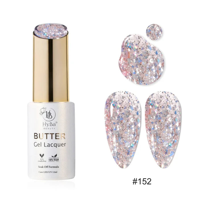 HYBA BEAUTY Butter Gel Polish 12ml - SERIES 16 (#151 - #160)