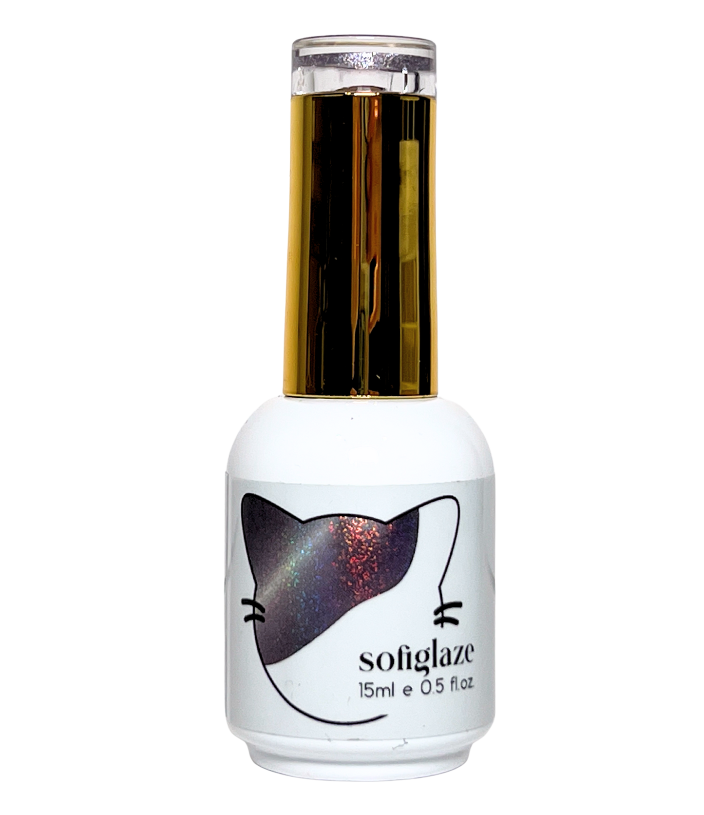 SOFIGLAZE Gel Color 0.5oz Pristine Halo Cat Eye - #NM003