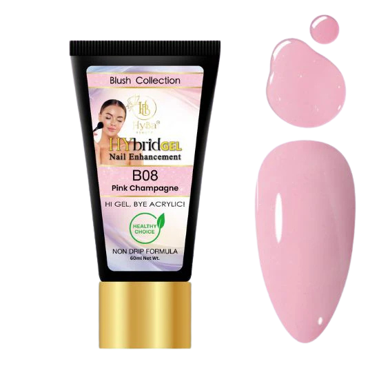 HYBA BEAUTY HyGel Blush Collection #2 60ml - Pink Champagne #B08