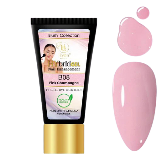 HYBA BEAUTY HyGel Blush Collection #2 60ml - Pink Champagne #B08