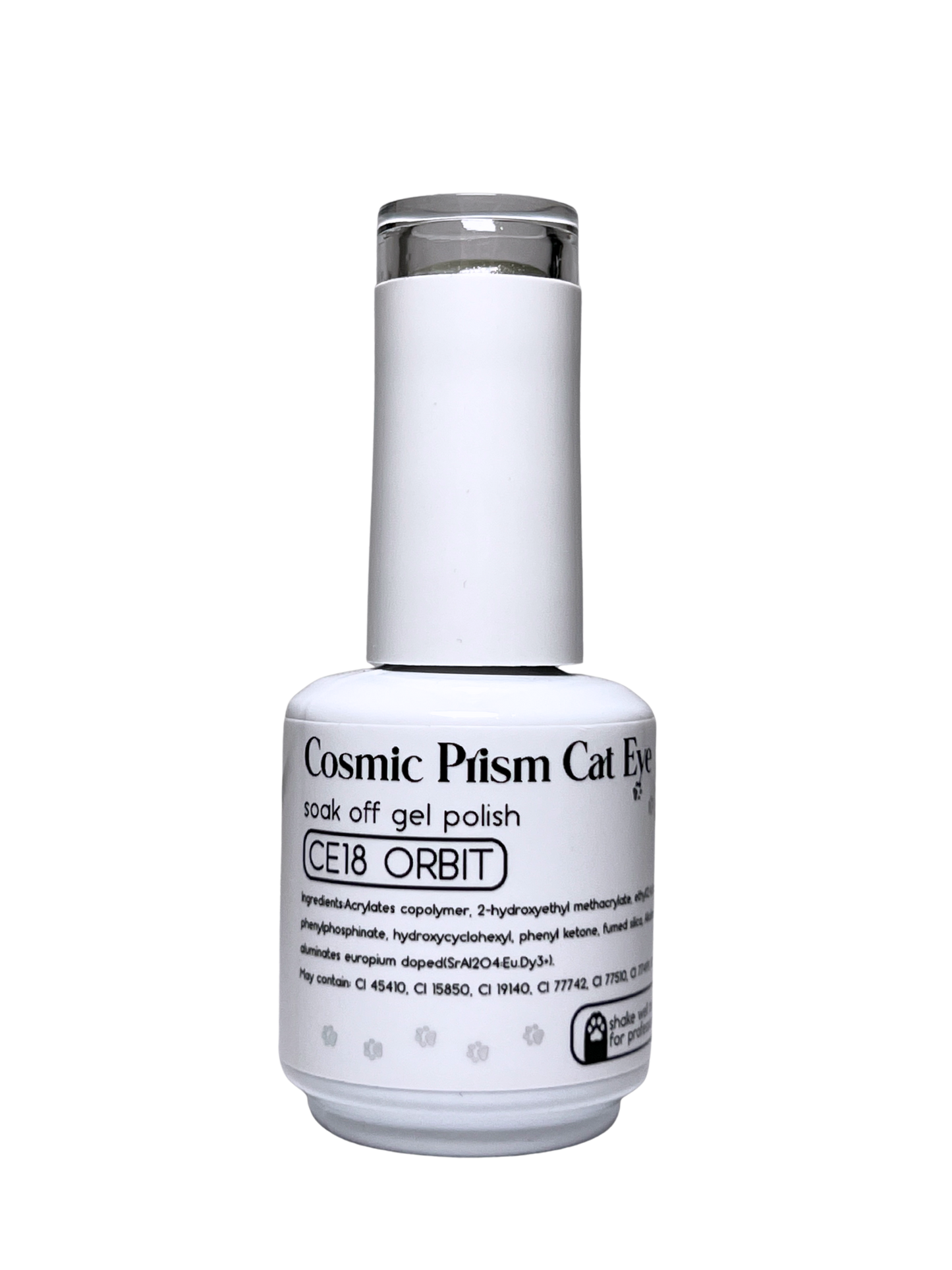 SOFIGLAZE Gel Color 0.5oz Cosmic Prism Cat Eye - CE18 Orbit