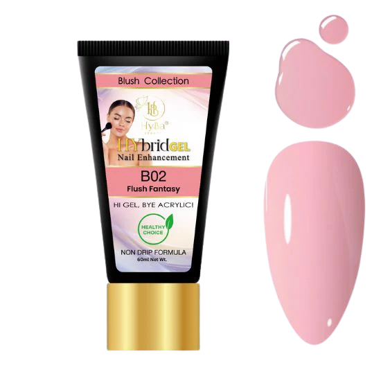 HYBA BEAUTY HyGel Blush Collection #2 60ml - Flush Fantasy #B02