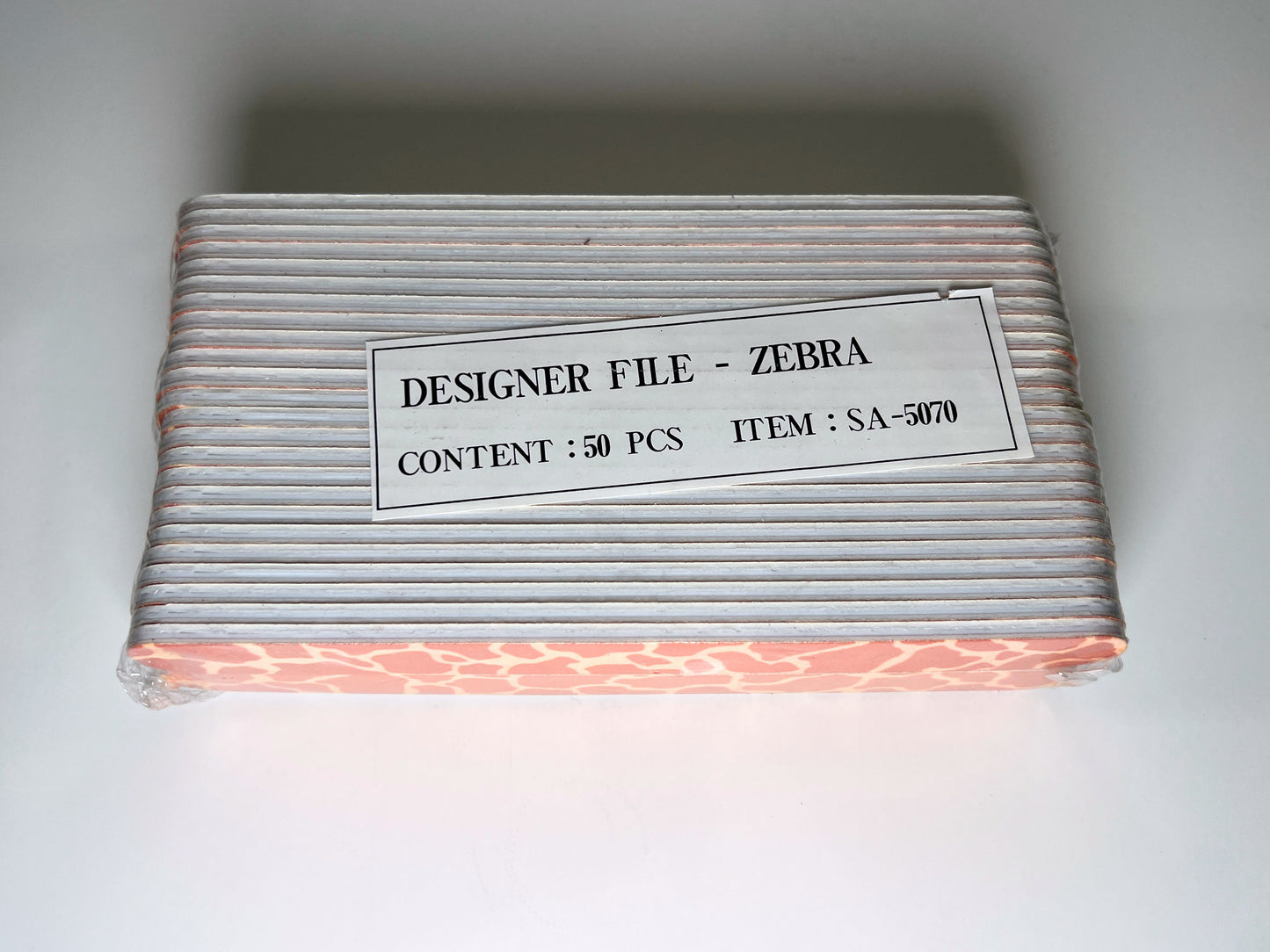 Design Nail Files 7" - GIRAFFE