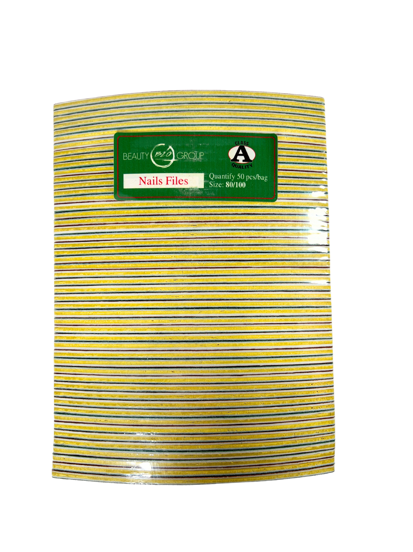 BEAUTY20 Half Moon Nail Files 7" - 80/100