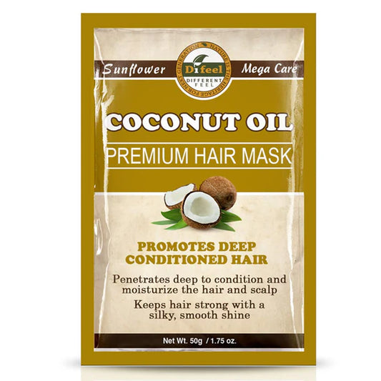 Difeel Premium Deep Conditioning Hair Mask - Coconut Oil 1.75 oz.