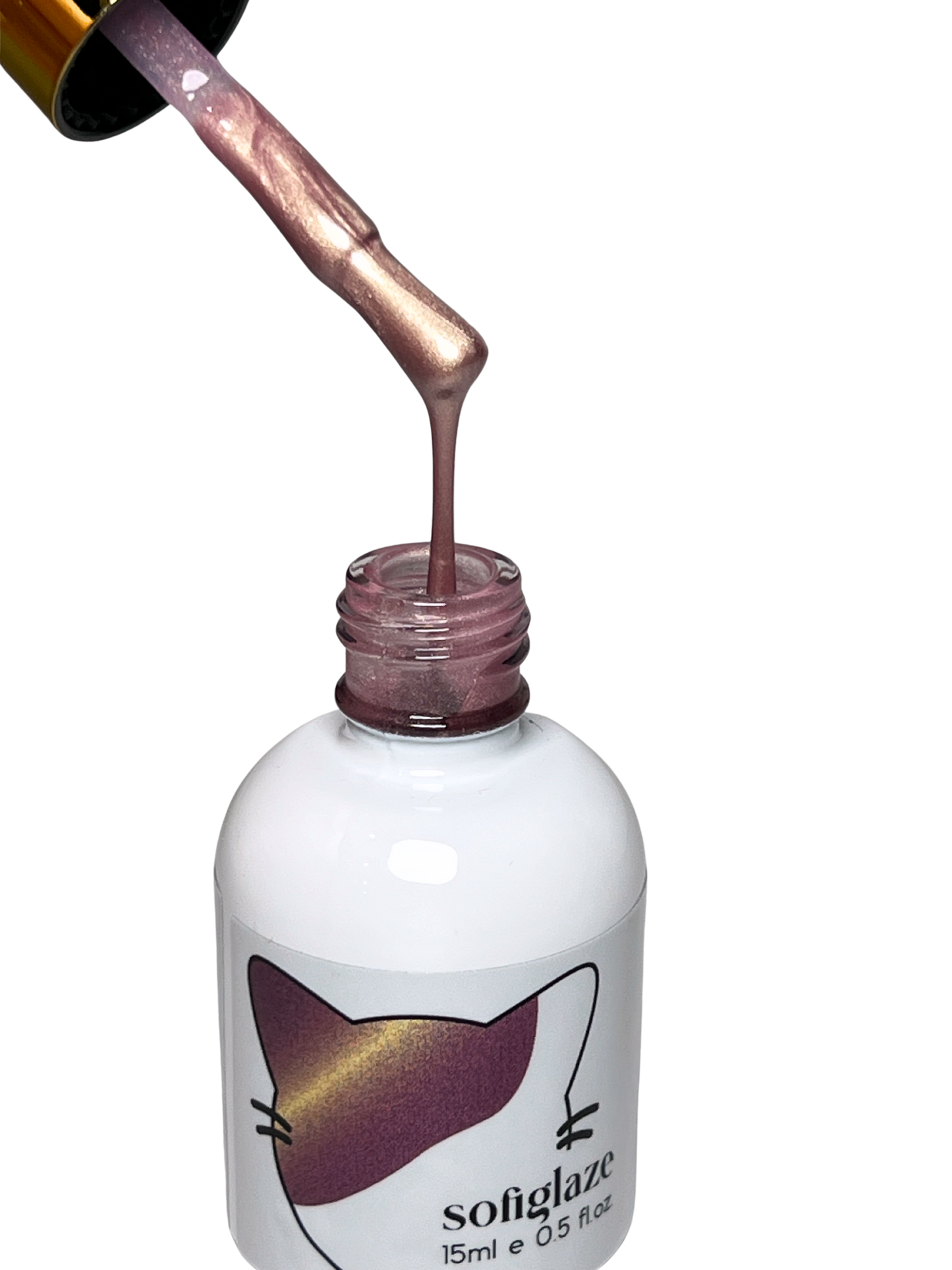 SOFIGLAZE Gel Color 0.5oz Pristine Halo Cat Eye - #GD011