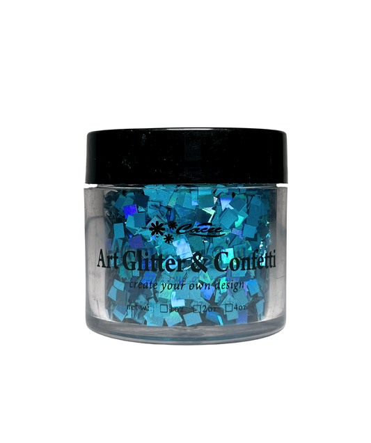 CACEE Art Glitter & Confetti - Holo Blue #88