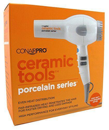 CONAIR PRO Porcelain Series - 2000 Watt Far-Infrared Dryer