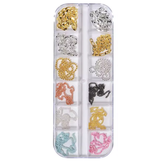 Nail Chains - Mixed Colors