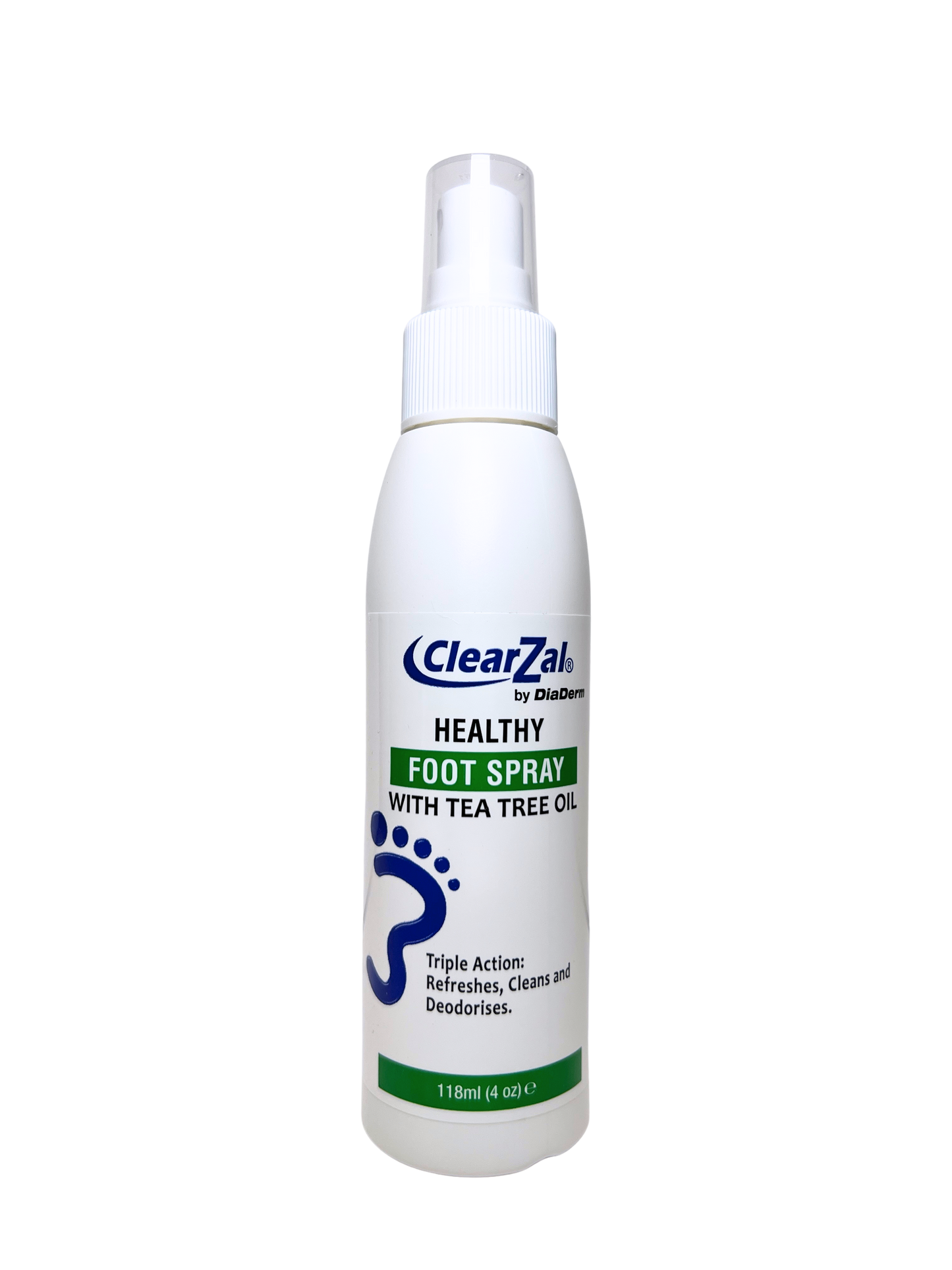 CLEARZAL Healthy Foot Sanitizer Spray with Tea Tree Oil