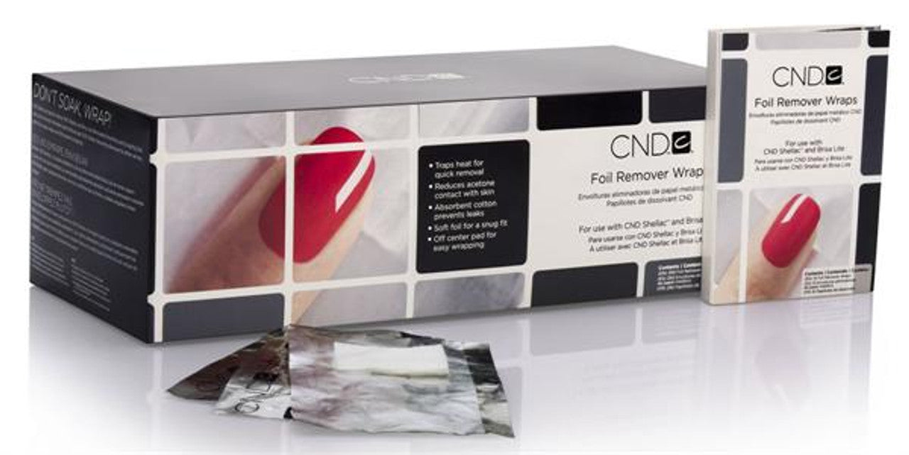 CND Foil Remover Wraps