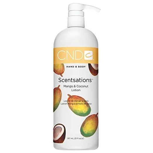 CND Scentsations Lotion 31oz - Mango & Coconut