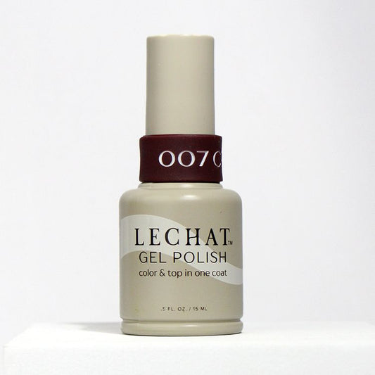 LECHAT Gel Polish Color & Top in One Coat Crow 0.5OZ -  LG007