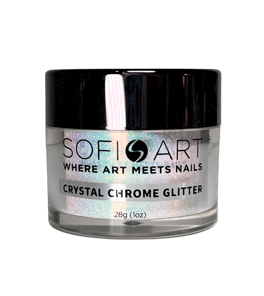 SOFIART Chrome Glitter 1oz - Rainbow Crystal FC05