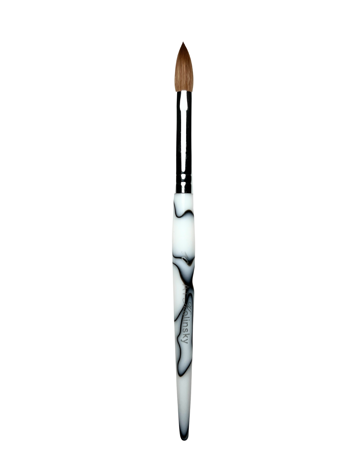 A1 Marble Handle Kolinsky Brush - #10