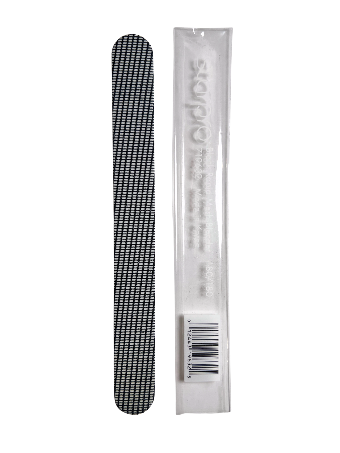 STARPRO Black Rapid Mesh Blender Nail File 180/180
