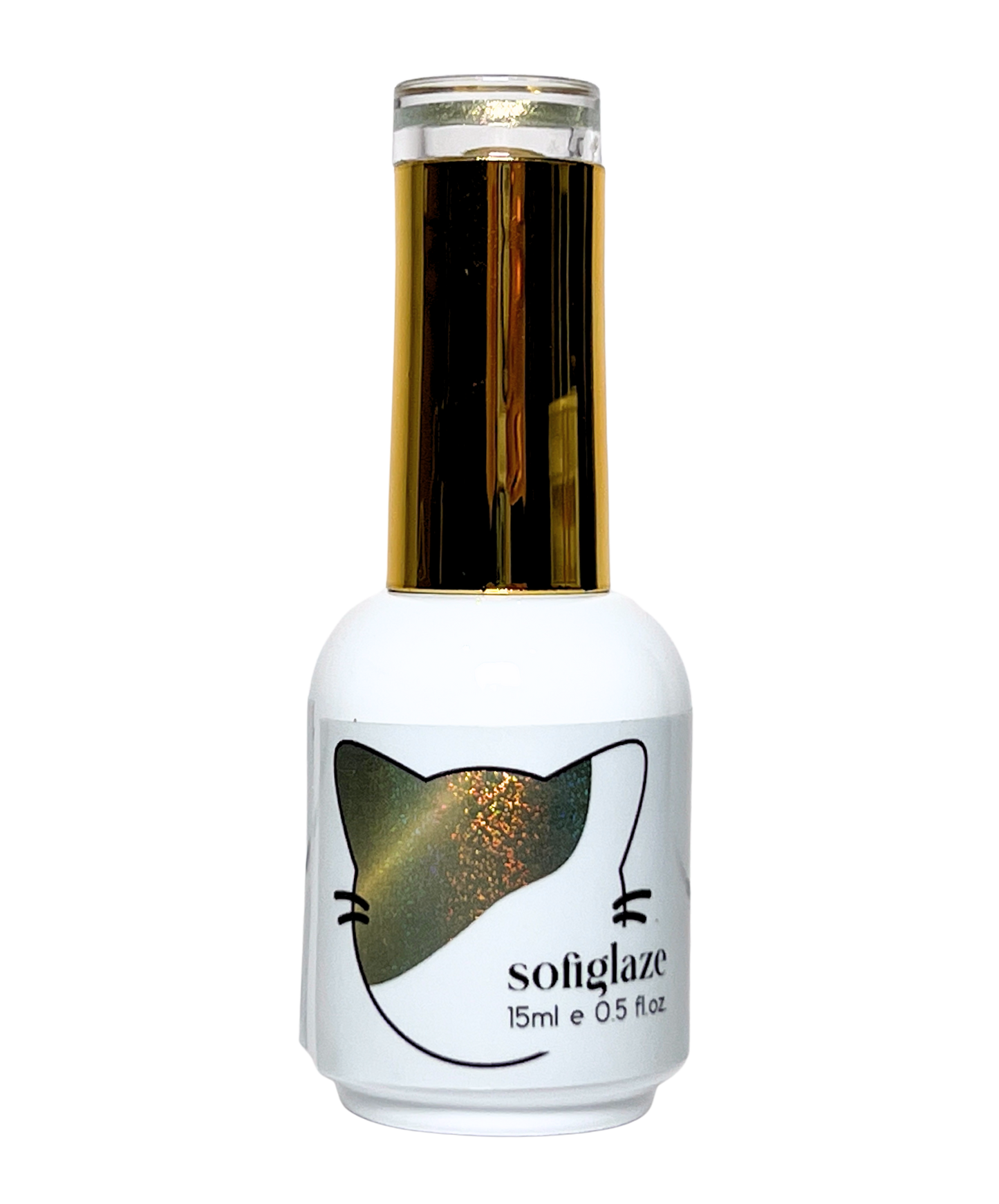 SOFIGLAZE Gel Color 0.5oz Pristine Halo Cat Eye - #GD012