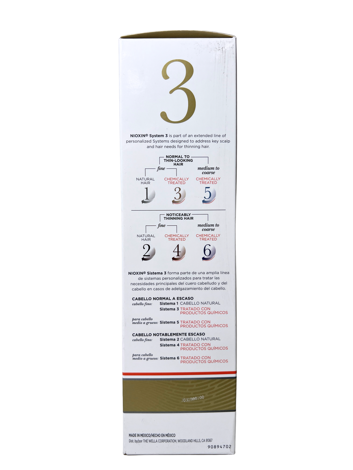 NIOXIN Hair System Kit #3 - Normal to Thin Looking for Fine Hair