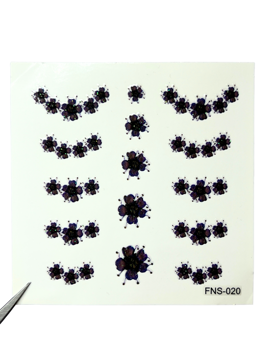 LECECIA Flower Nail Stickers - FNS-020