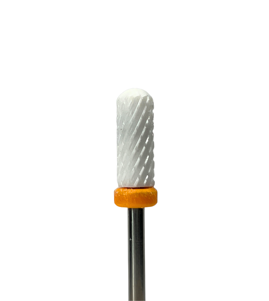 TRIANGLE White Ceramic Small Barrel Safety Bit - 2XC
