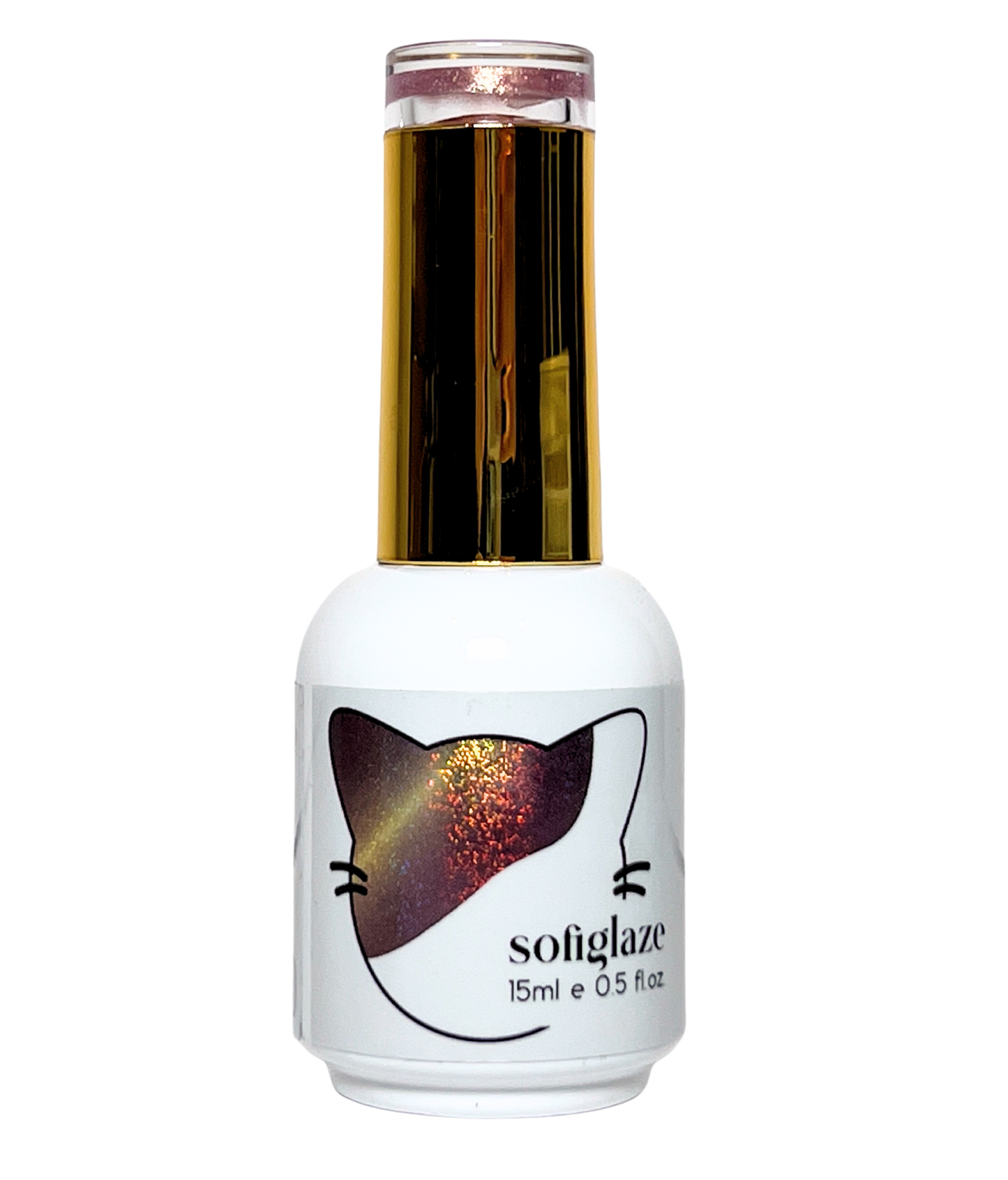SOFIGLAZE Gel Color 0.5oz Pristine Halo Cat Eye - #GD015