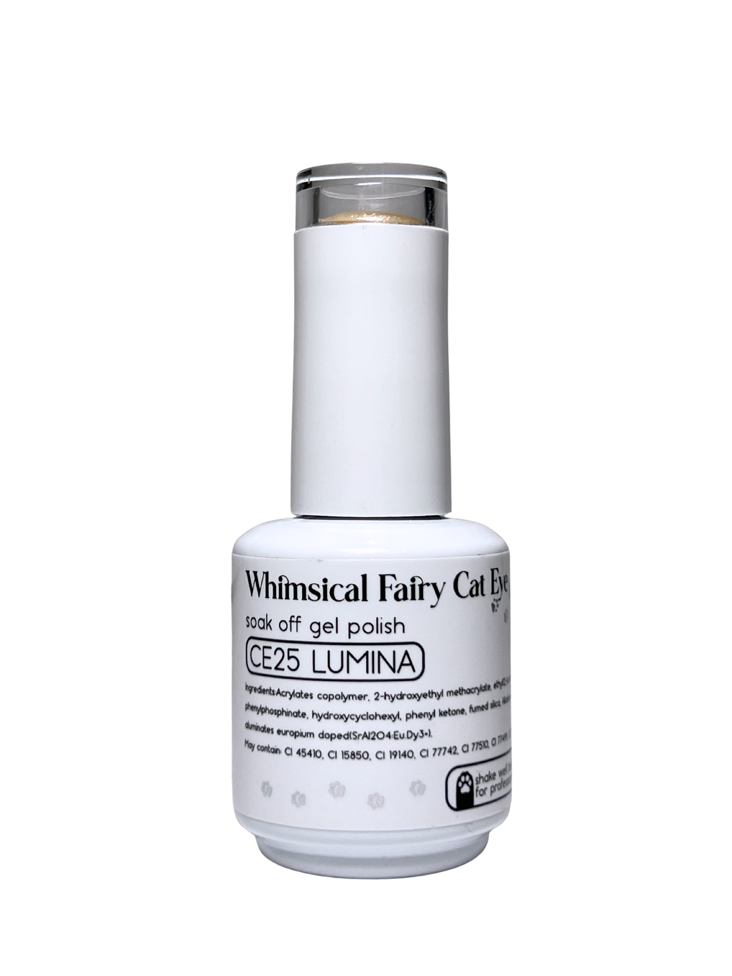 SOFIGLAZE Gel Color 0.5oz Whimsical Fairy Cat Eye - CE25 Lumina
