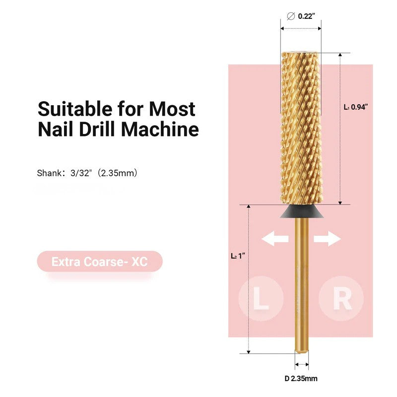 Super Long Tapered Tungsten Carbide Bit - Coarse