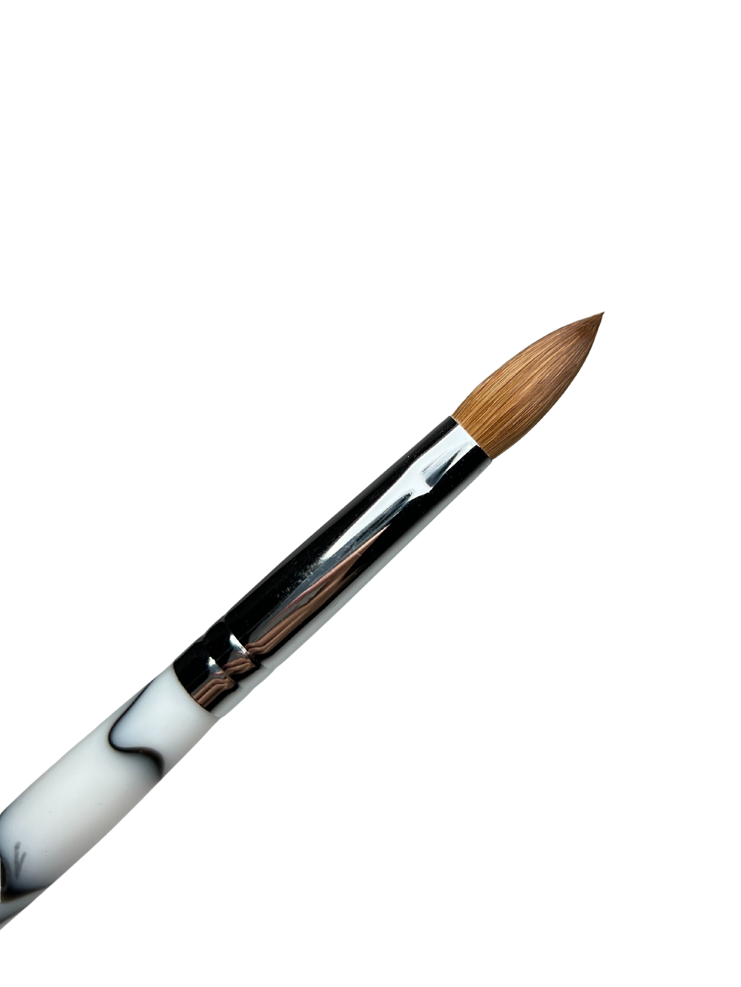 A1 Marble Handle Kolinsky Brush - #10
