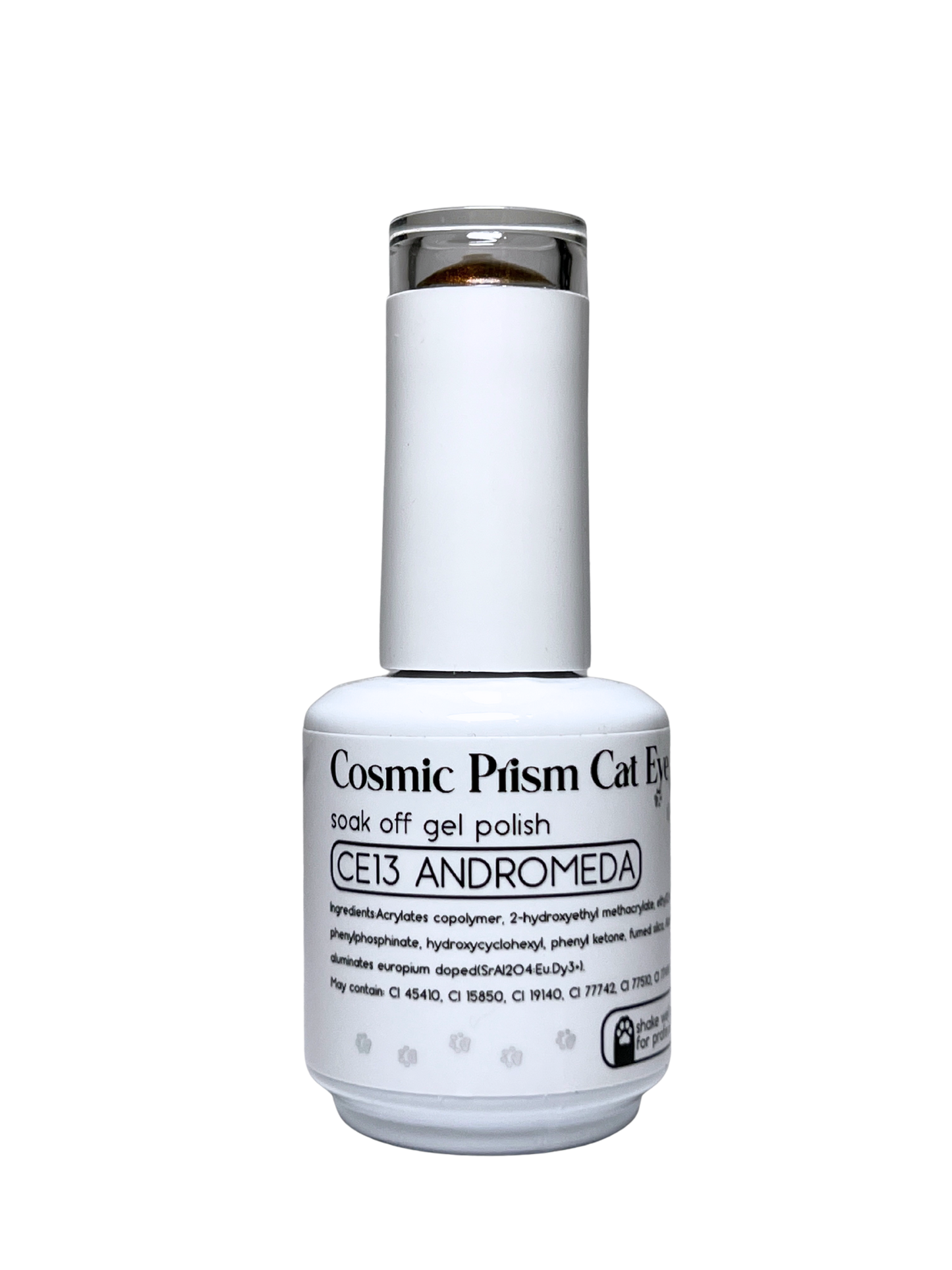 SOFIGLAZE Gel Color 0.5oz Cosmic Prism Cat Eye - CE13 Andromeda