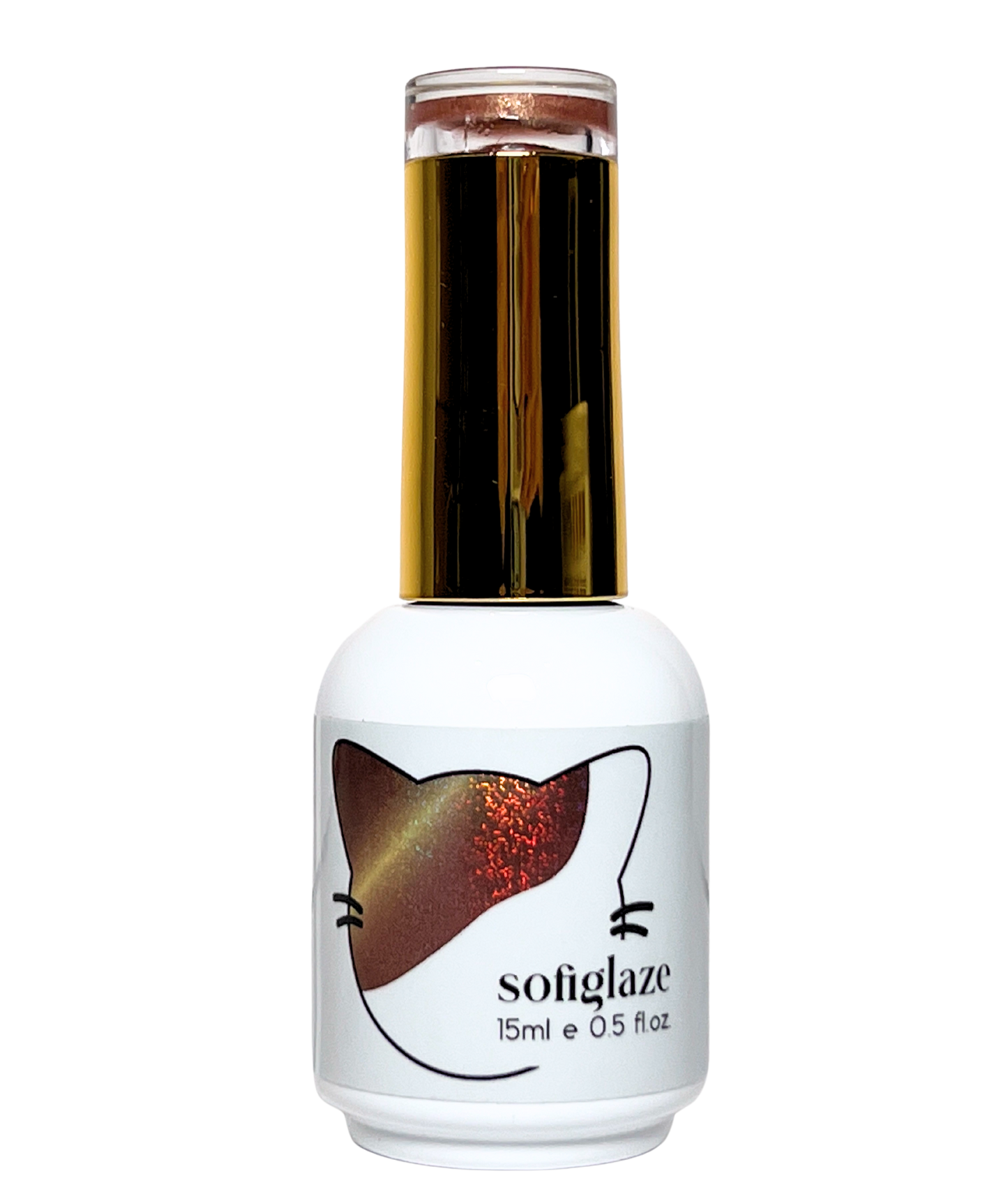 SOFIGLAZE Gel Color 0.5oz Pristine Halo Cat Eye - #GD001