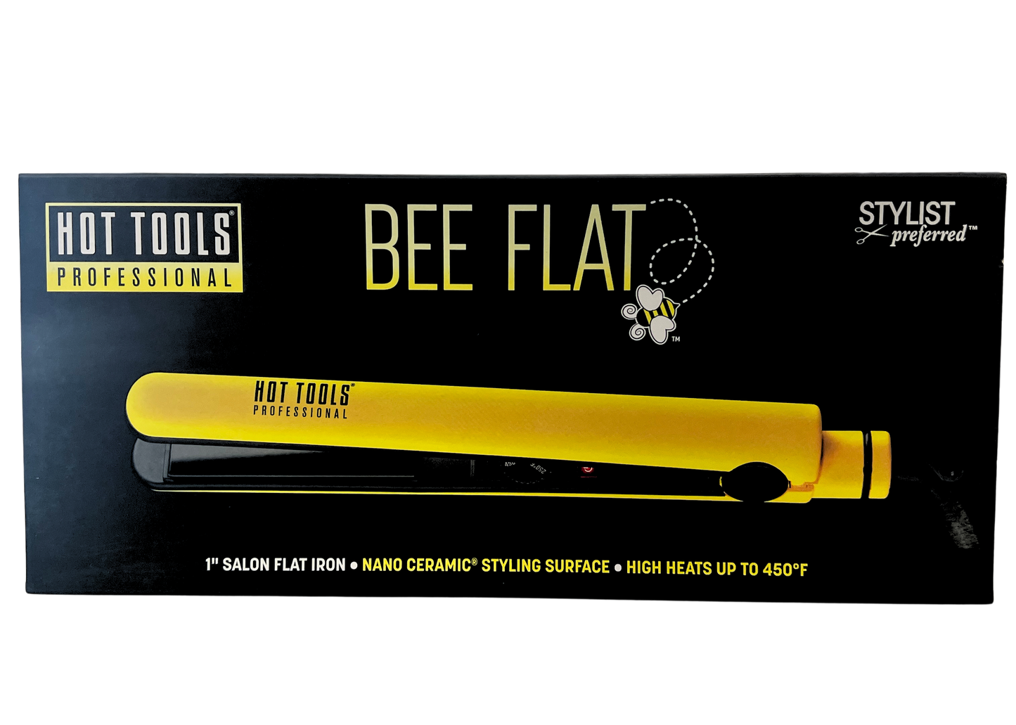 HOT TOOLS Professional Bee Flat 1" Salon Flat Iron