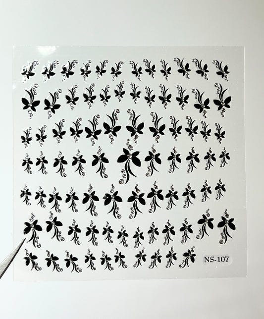 NAILIAN Professional Nail Art Stickers - NS-107