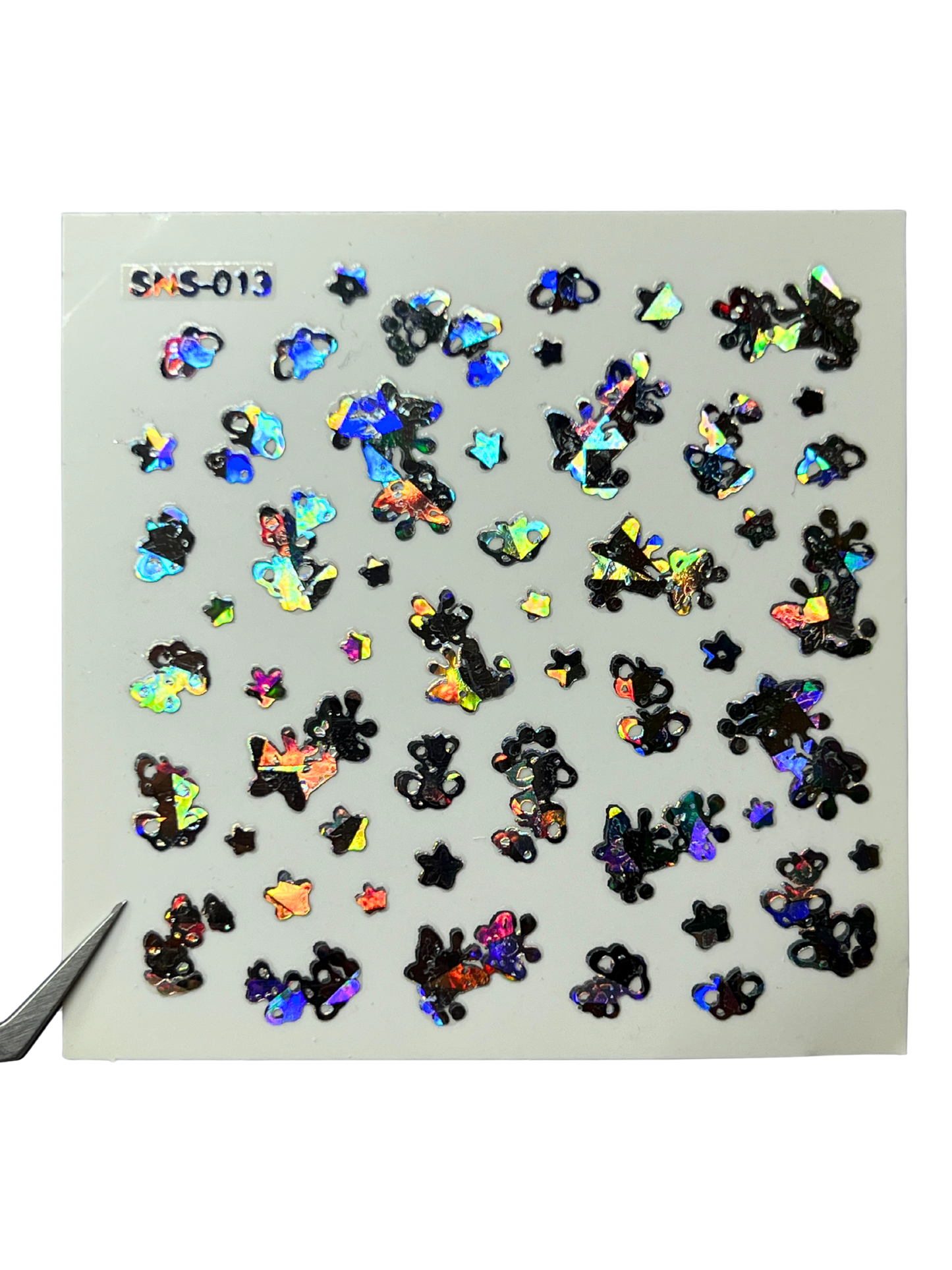 LECECIA Seashell Holographic Nail Stickers - SNS-013