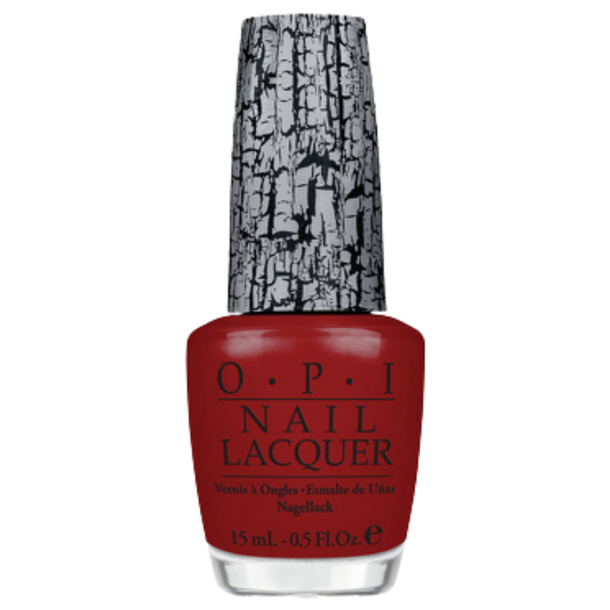 OPI Nail Lacquer 0.5oz - Red Shatter #E55