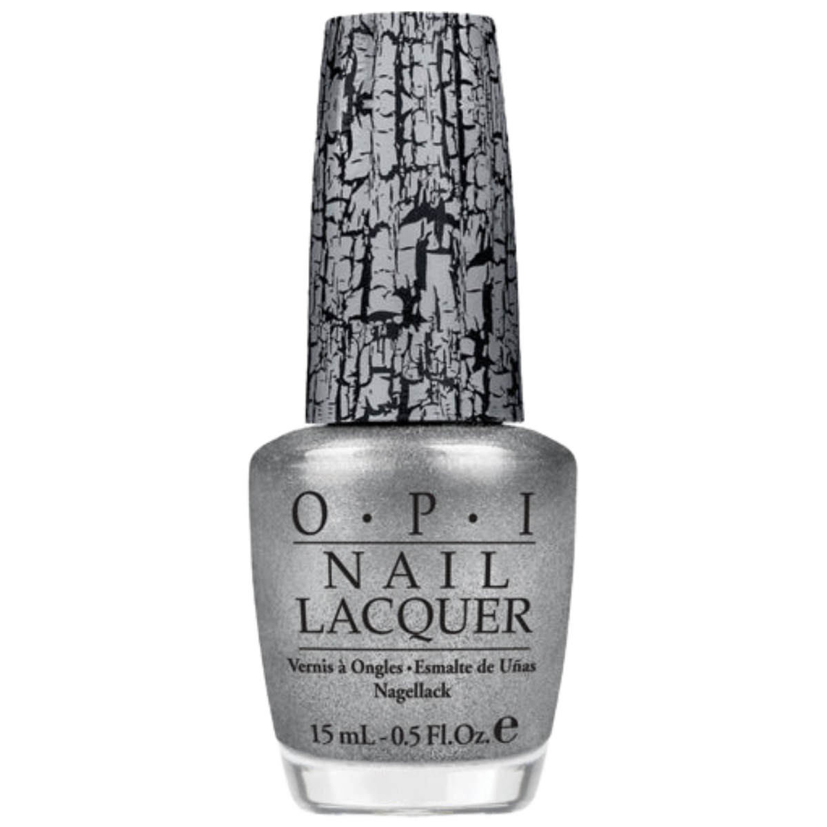 OPI Nail Lacquer 0.5oz - Silver Shatter #E62