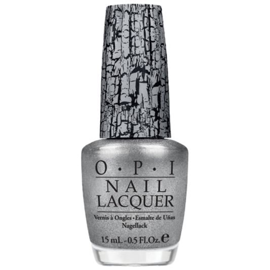 OPI Nail Lacquer 0.5oz - Silver Shatter #E62