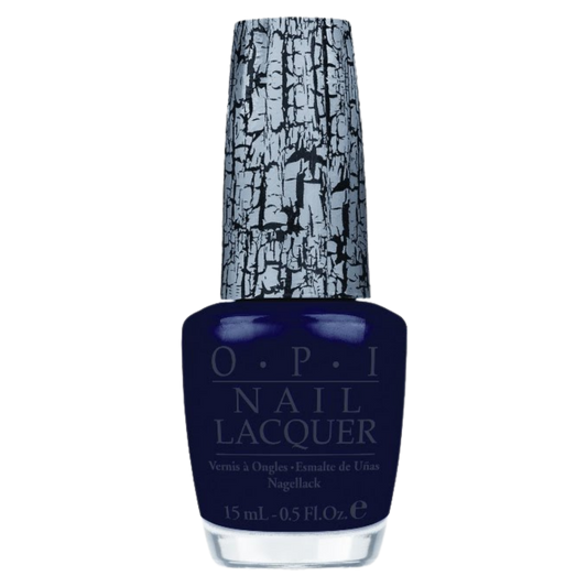 OPI Nail Lacquer 0.5oz - Navy Shatter #E63