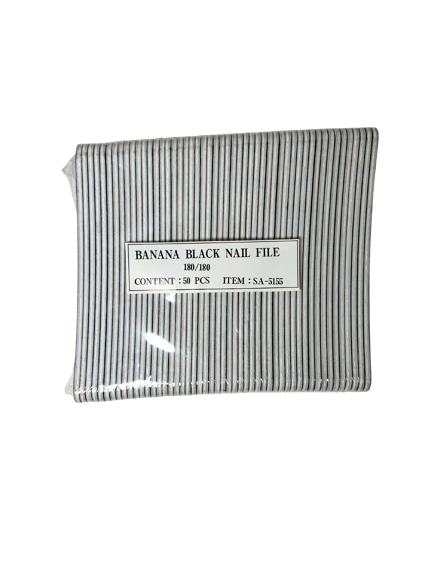 Banana Black Nail Files 7" - 180/180