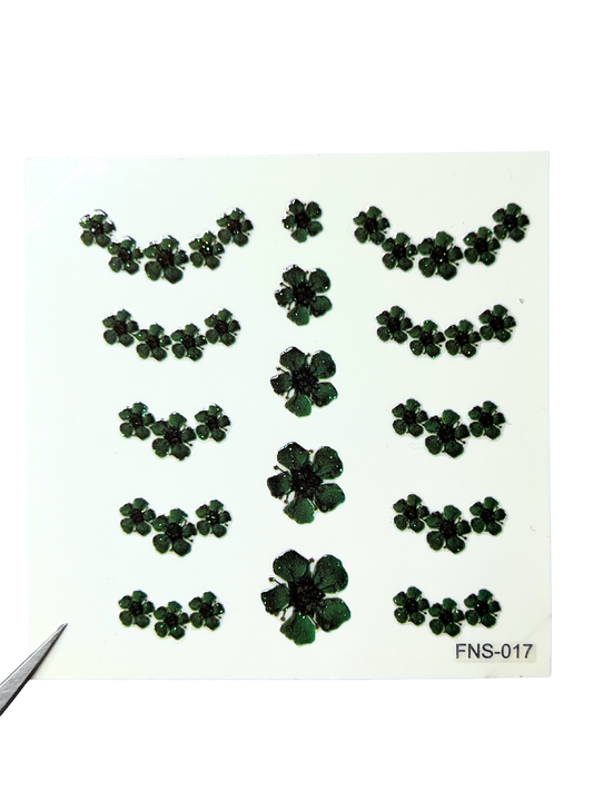 LECECIA Flower Nail Stickers - FNS-017