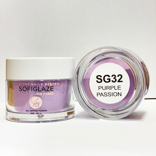 SOFIGLAZE 2 in 1 Color Powder with Big 7 FREE - SGPOWDER#32 image 0