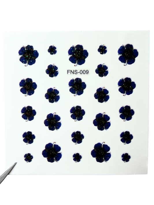LECECIA Flower Nail Stickers - FNS-009