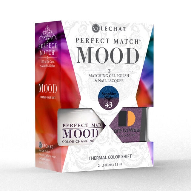 LECHAT Perfect Match Mood Gel Duo - Sapphire Night #43