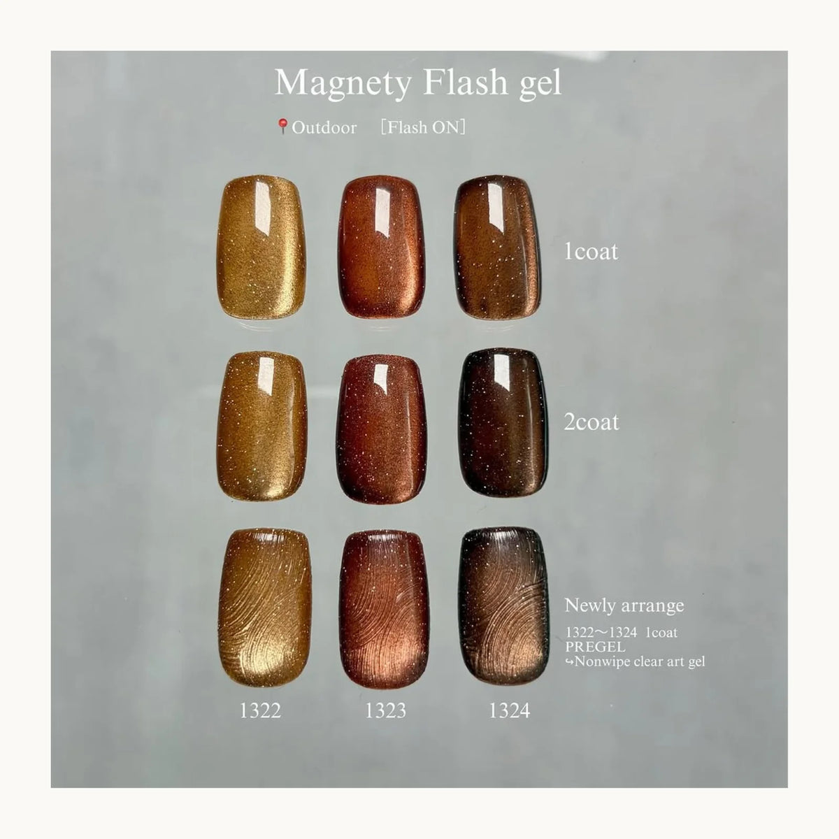 émena Magnety Flash Gel (1322 - 1327) 8g