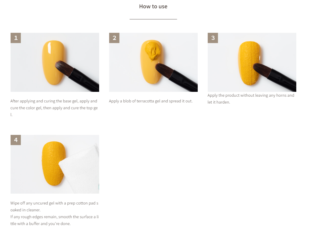 émena Terracotta Gel (14 colors) 4g