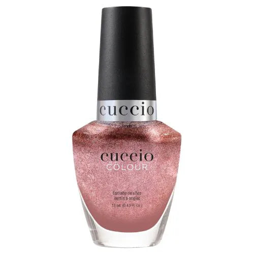 CUCCIO Colour Nail Polish 0.43oz - Rose Gold Slippers #1207