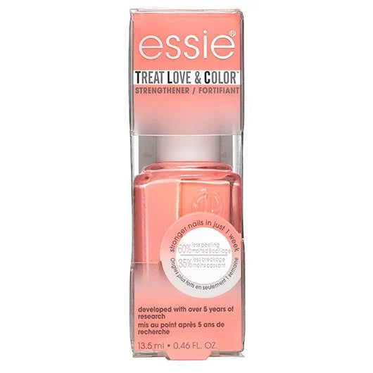 ESSIE Treat, Love, & Color Nail Strengthener 0.46oz - Glowing Strong #33
