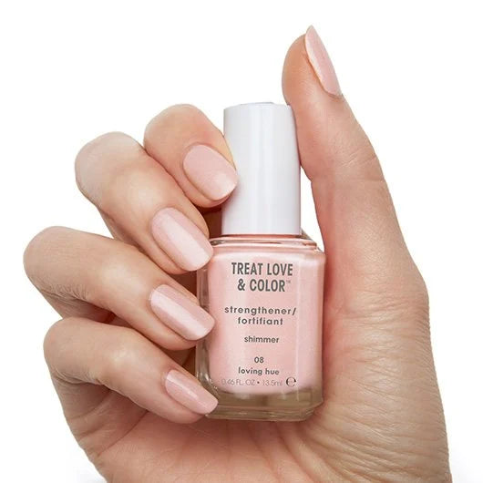 ESSIE Treat, Love, & Color Nail Strengthener 0.46oz - Loving Hue #66